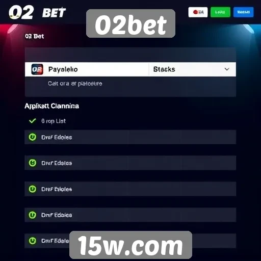 Como funciona o sistema de pagamento do 02bet